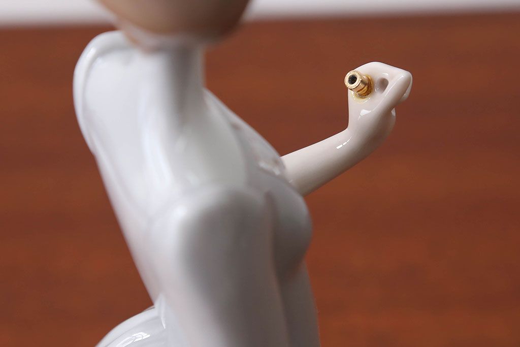 アンティーク雑貨　美品・リヤドロ(LLADRO)婦人服デザイナー・箱付き