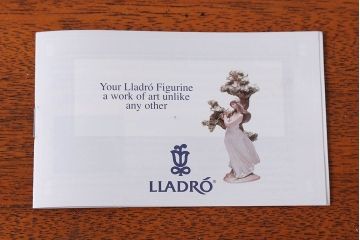 アンティーク雑貨　美品・リヤドロ(LLADRO)婦人服デザイナー・箱付き