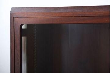 アンティーク家具　アンティーク　弓道の矢収納用　欅材のガラスケース