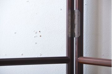 アンティーク雑貨　古民具・骨董　漆の美しい和製アンティークの衣桁