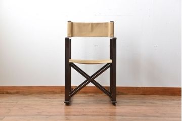 アンティーク家具　和製アンティーク　山葉(ヤマハ)文化椅子　折り畳み式ロッキングチェア(1)