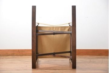 アンティーク家具　和製アンティーク　山葉(ヤマハ)文化椅子　折り畳み式ロッキングチェア(1)