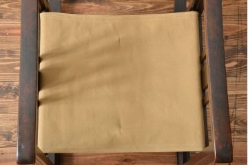 アンティーク家具　和製アンティーク　日本楽器(山葉・ヤマハ)文化椅子　折り畳み式ロッキングチェア(2)