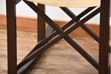 アンティーク家具　和製アンティーク　日本楽器(山葉・ヤマハ)文化椅子　折り畳み式ロッキングチェア(2)