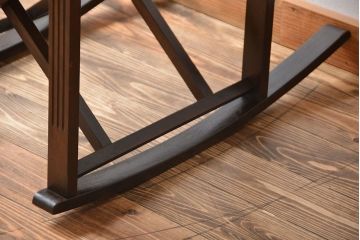 アンティーク家具　和製アンティーク　日本楽器(山葉・ヤマハ)文化椅子　折り畳み式ロッキングチェア(2)