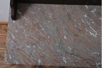 アンティーク家具　イギリスアンティーク　大理石天板の小ぶりなサイドボード