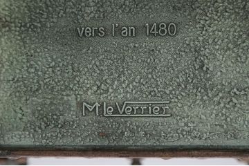 アンティーク雑貨　アンティーク　フランス製　MaxLeVerrier　ブロンズ宝箱(BOX)