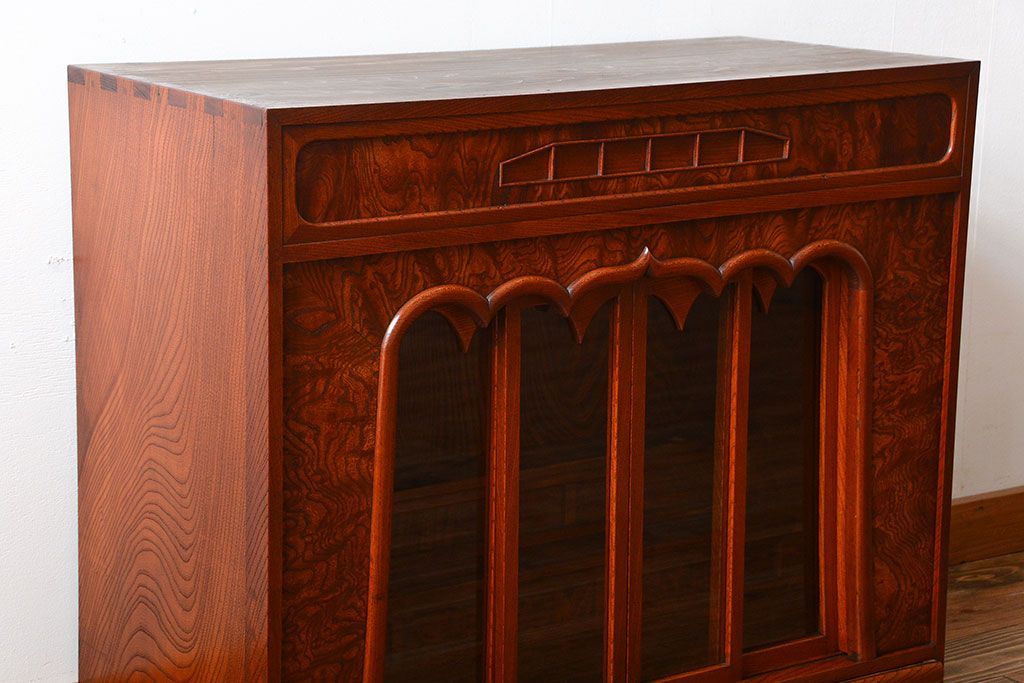 アンティーク雑貨　和製アンティーク　三方欅材!上質な作り込みの神棚