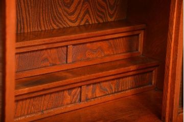 アンティーク雑貨　和製アンティーク　三方欅材!上質な作り込みの神棚