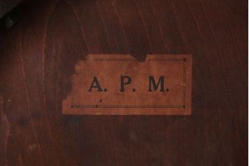 アンティーク家具　アンティーク　ポーランドAPM社製おしゃれなバルーンバックベントウッドチェア