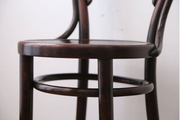 アンティーク家具　アンティーク　THONET(トーネット)社製バルーンバックベントウッドチェア(1)