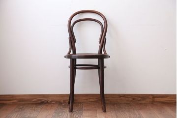 アンティーク家具　アンティーク　THONET(トーネット)社製バルーンバックベントウッドチェア(2)