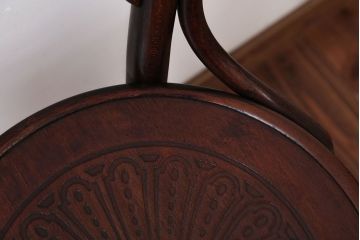 アンティーク家具　アンティーク　THONET(トーネット)社製バルーンバックベントウッドチェア(2)