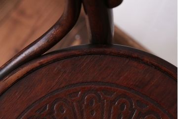 アンティーク家具　アンティーク　THONET(トーネット)社製バルーンバックベントウッドチェア(2)