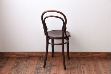 アンティーク家具　アンティーク　THONET(トーネット)社製バルーンバックベントウッドチェア(2)