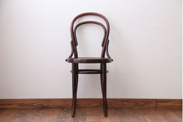 アンティーク家具　アンティーク　THONET(トーネット)社製バルーンバックベントウッドチェア(3)