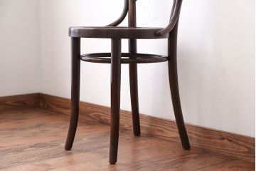 アンティーク家具　アンティーク　THONET(トーネット)社製バルーンバックベントウッドチェア(3)