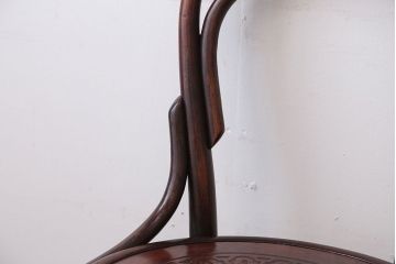 アンティーク家具　アンティーク　THONET(トーネット)社製バルーンバックベントウッドチェア(3)