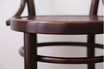 アンティーク家具　アンティーク　THONET(トーネット)社製バルーンバックベントウッドチェア(3)