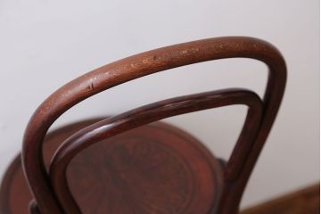 アンティーク家具　アンティーク　THONET(トーネット)社製バルーンバックベントウッドチェア(3)