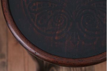 アンティーク家具　アンティーク　THONET(トーネット)社製バルーンバックベントウッドチェア2脚セット