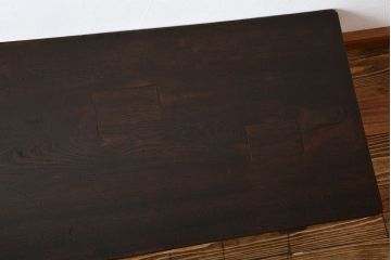 アンティーク家具　アンティーク　古い木の味わい深い脚付き裁ち板