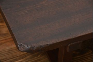アンティーク家具　アンティーク　古い木の味わい深い脚付き裁ち板