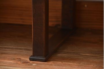 アンティーク家具　アンティーク　古い木の味わい深い脚付き裁ち板