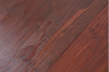 【ラフジュ工房オリジナル・ダイニングテーブル】古材天板の4人用鉄脚ダイニングテーブル