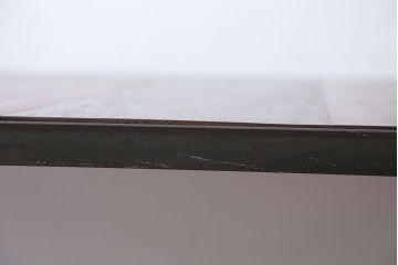 【ラフジュ工房オリジナル・ダイニングテーブル】古材天板の4人用鉄脚ダイニングテーブル