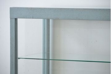 レトロ家具　昭和レトロ　かわいい鉄脚!アンティークオープンラックショーケース
