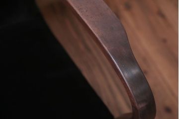 アンティーク家具　アンティーク　シンプルでシックな1人掛け曲げ木アームソファ(1)