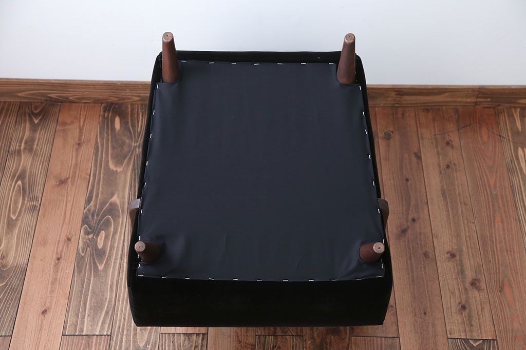 アンティーク家具　アンティーク　シンプルでシックな1人掛け曲げ木アームソファ(2)