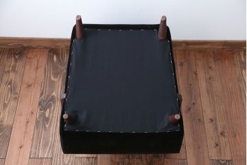 アンティーク家具　アンティーク　シンプルでシックな1人掛け曲げ木アームソファ(2)