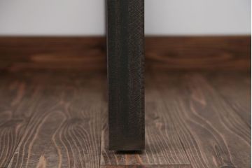 ラフジュ工房オリジナル　古材天板の6人用鉄脚ダイニングテーブル