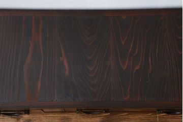 アンティーク家具　古民具・骨董　脚付き!時代箪笥テレビボード(水屋箪笥、ローボード、テレビ台、キャビネット、収納棚)(1)