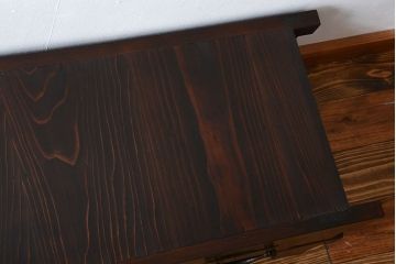 アンティーク家具　古民具・骨董　脚付き!時代箪笥テレビボード(水屋箪笥、ローボード、テレビ台、キャビネット、収納棚)(1)