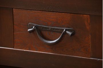 アンティーク家具　古民具・骨董　脚付き!時代箪笥テレビボード(水屋箪笥、ローボード、テレビ台、キャビネット、収納棚)(1)