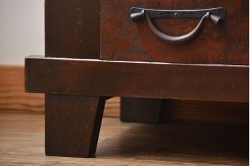 アンティーク家具　古民具・骨董　脚付き!時代箪笥テレビボード(水屋箪笥、ローボード、テレビ台、キャビネット、収納棚)(1)