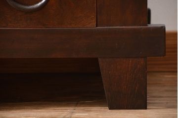 アンティーク家具　古民具・骨董　脚付き!時代箪笥テレビボード(水屋箪笥、ローボード、テレビ台、キャビネット、収納棚)(1)