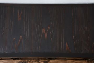 アンティーク家具　古民具・骨董　脚付き!時代箪笥テレビボード(水屋箪笥、ローボード、テレビ台、キャビネット、収納棚)(2)