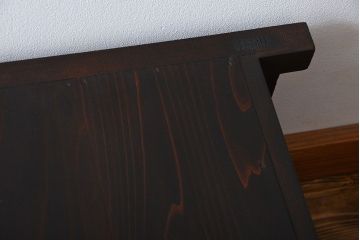 アンティーク家具　古民具・骨董　脚付き!時代箪笥テレビボード(水屋箪笥、ローボード、テレビ台、キャビネット、収納棚)(2)