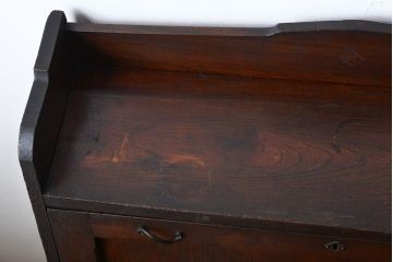 アンティーク家具　和製アンティーク　古い木製のライティングビューロー