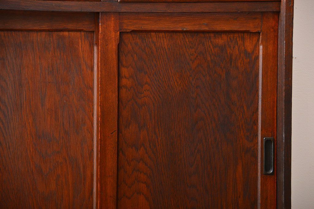 アンティーク家具　和製アンティーク　古い木製のライティングビューロー