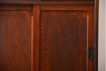 アンティーク家具　和製アンティーク　古い木製のライティングビューロー