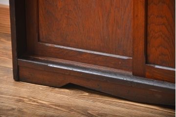 アンティーク家具　和製アンティーク　古い木製のライティングビューロー