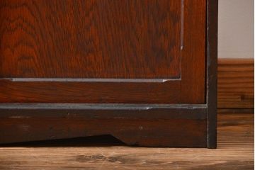 アンティーク家具　和製アンティーク　古い木製のライティングビューロー