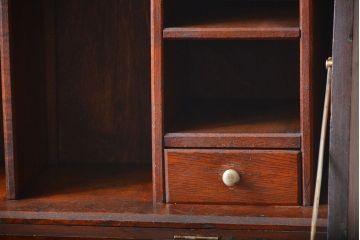 アンティーク家具　和製アンティーク　古い木製のライティングビューロー