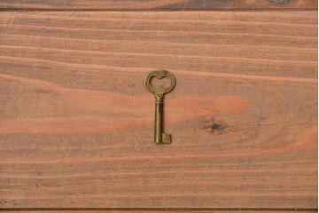 アンティーク家具　和製アンティーク　古い木製のライティングビューロー