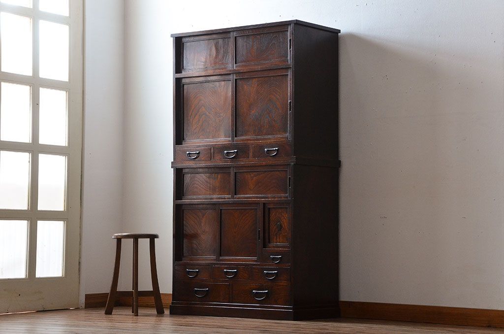 味わい深い小さな骨董家具　箪笥　アンティーク 公式】アンティーク家具ラフジュ工房商品詳細ページアンティーク